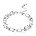 S Sterling Silver Bracelet Zirconia