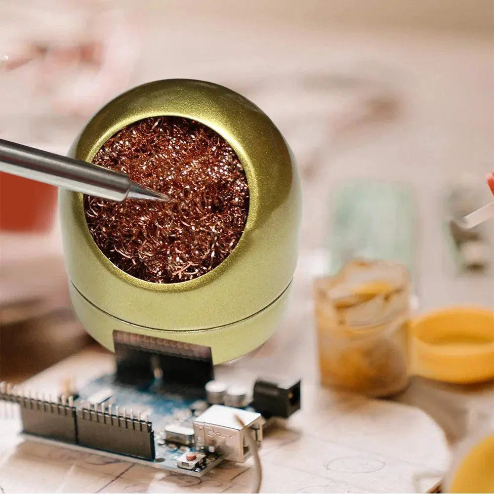 Soldering Iron Tip Cleaner Efficient Desoldering Ball Tool