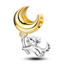 Gold Series Charm Bead Sterling