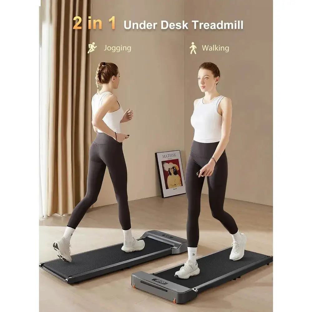 Foldable Walking Pad Treadmill with Compact Design for Home Office Use