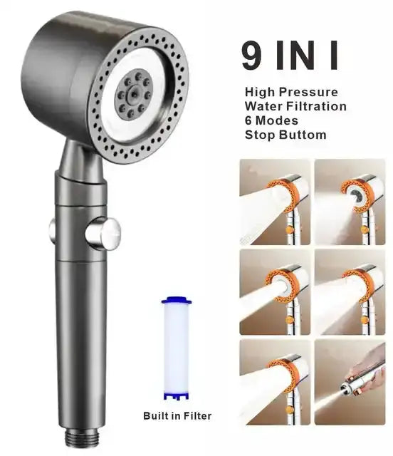 Mode Shower Head - Filter Saves Water Fast — product view 14