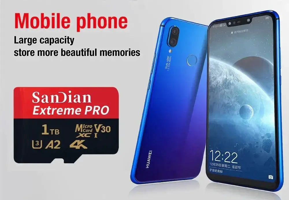 Original 512GB Memory Card High Speed Micro SD Card