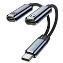 USB C 2 In 1 Aux And 100W Charger