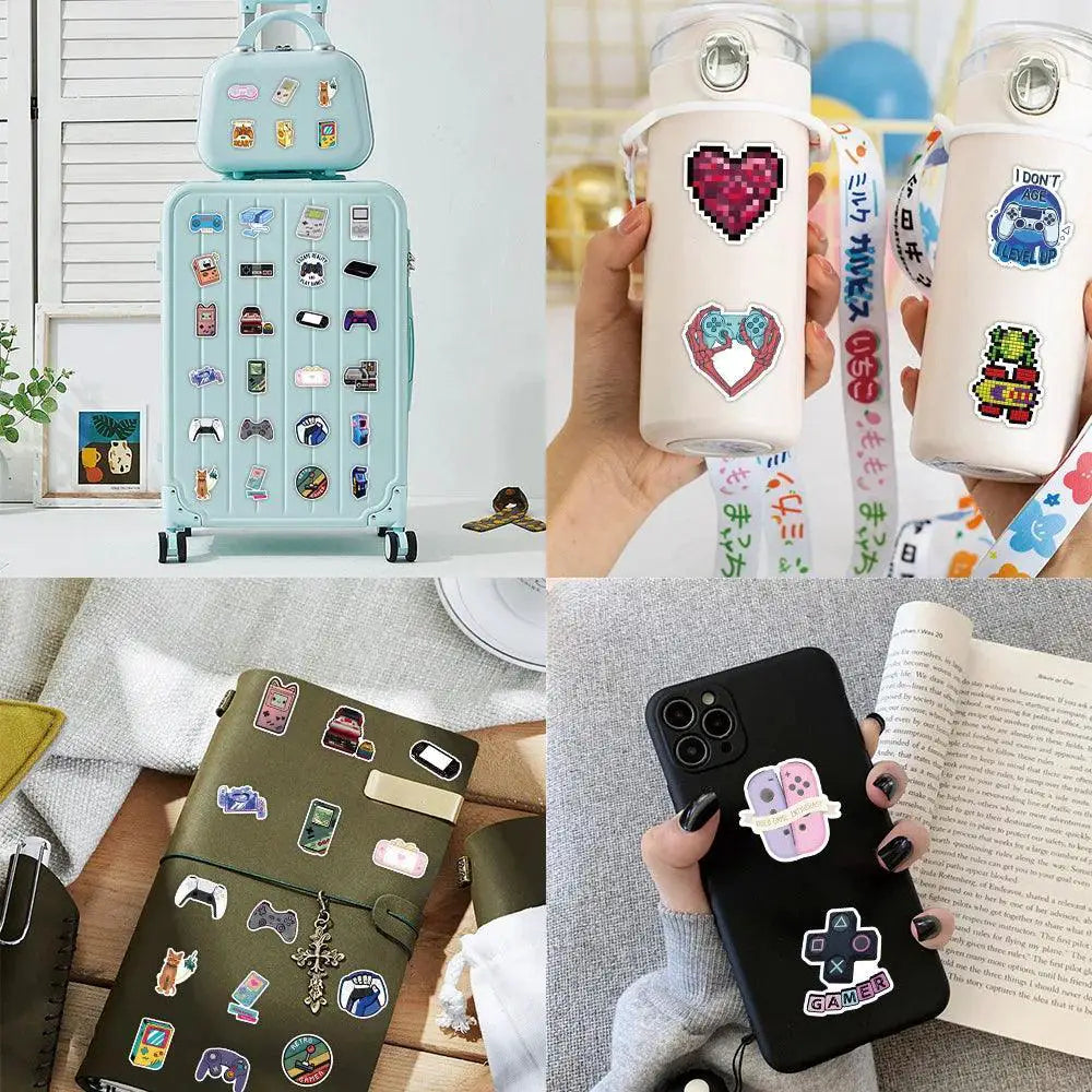 10/25/50pcs Retro Video Games Graffiti Stickers for Gamers - OurLum.com