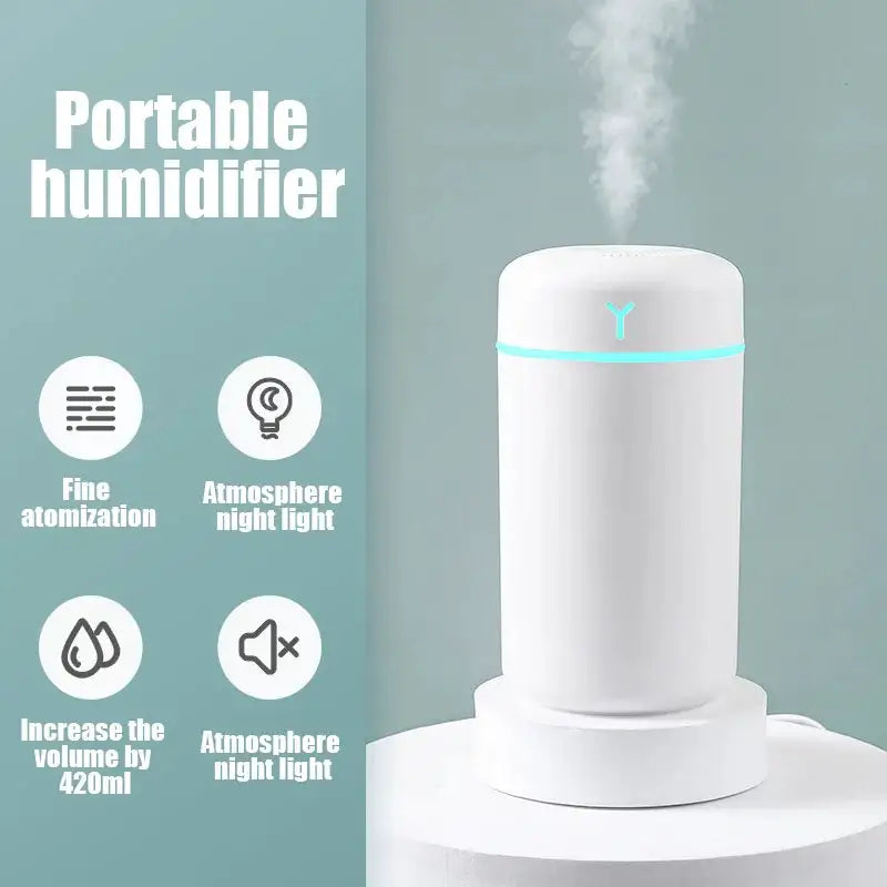 Mini Humidifier With Night Light — product view 8