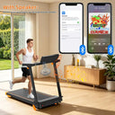 Walking Pad Treadmill 12 Incline 3 In 1 Foldable Home HIIT Modes