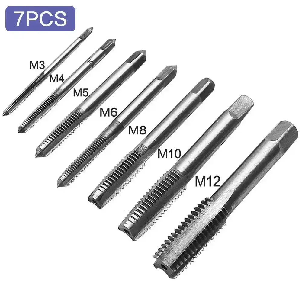 Stonego Bearing Steel Hand Tap Set for Versatile Threading