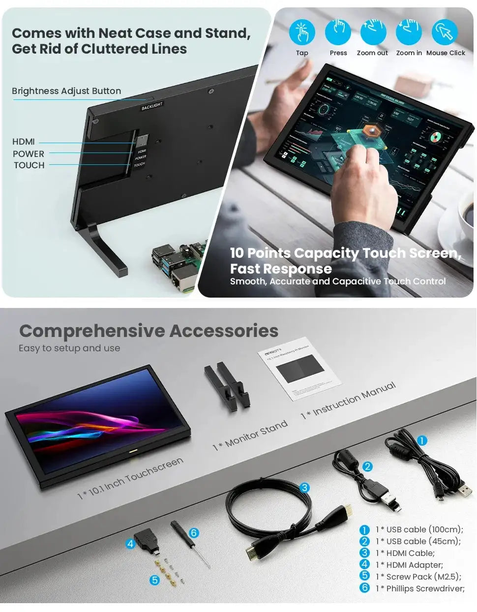 Portable Raspberry Pi Monitor — product view 8