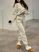Cozy Women Tracksuit Set for Casual Wear