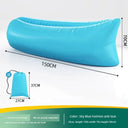 Inflatable Sofa Outdoor Camping Bean Bag Air Bed Portable