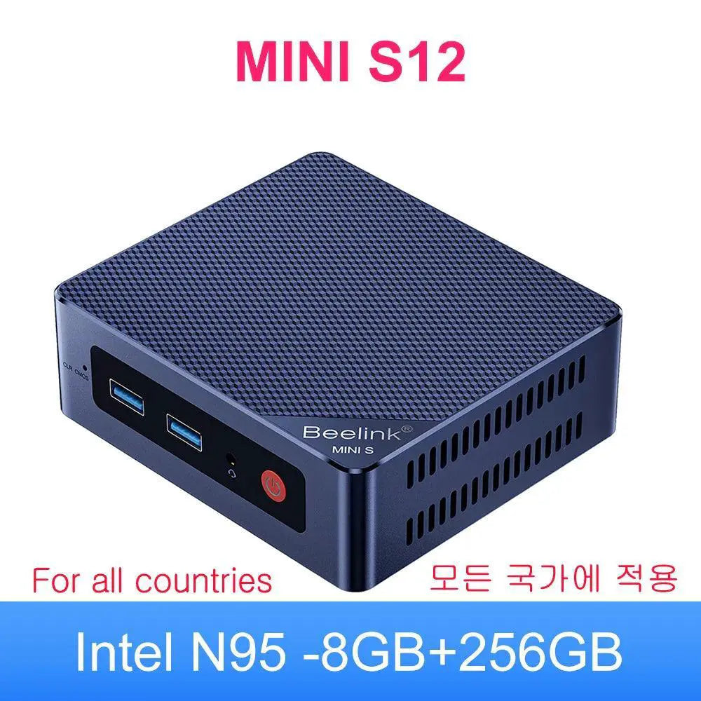 Beelink Mini S12 Pro Gaming PC Dual 4K Display Performance
