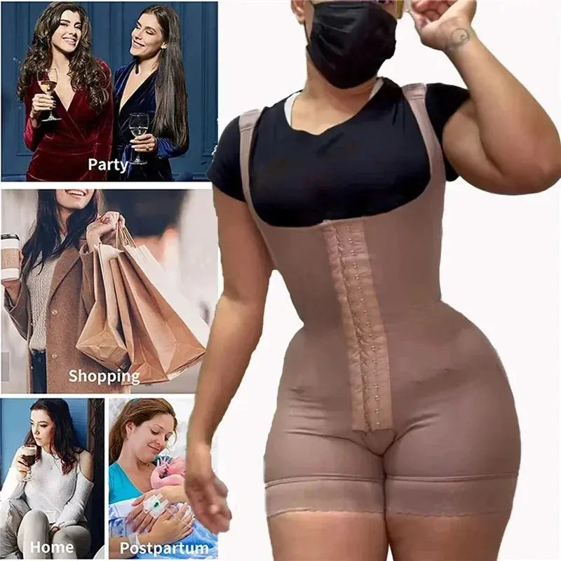 Colombian Fajas Shapewear Bodysuit High Compression