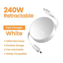 USB C Retractable Fast Charge Cable