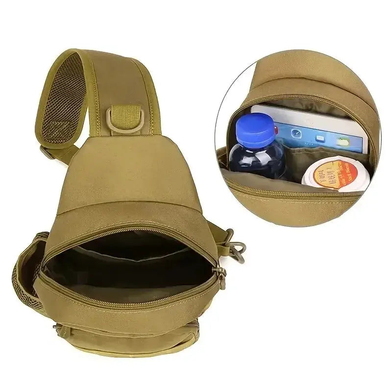 Military Chest Sling Backpack for Trekking and Hiking