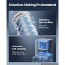 SucceBuy Commercial Ice Maker Machine Ice-Making for Cafe Ice