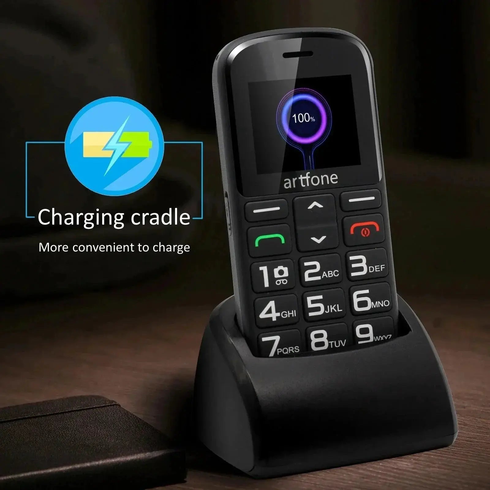 Artfone Senior Mobile Phone CS181 CS182 CS188 Big Button SOS