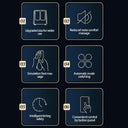 Jinkairui Foot Massage Air Pressure Leg Calf Foot Massager Widen and Heighten