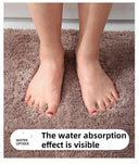 Soft Comfortable Thick Plush Floor Mat Non-slip Rug Carpet