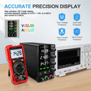 Adjustable Lab Power Supply - Usb Fast Charge
