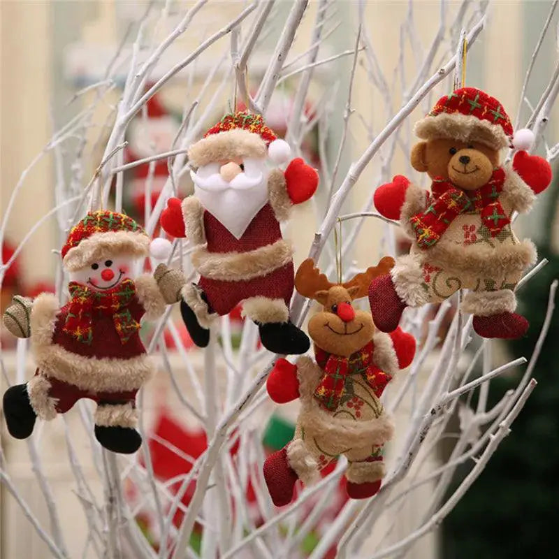 Jolly Dancing Santa Ornament for Christmas Trees Gift