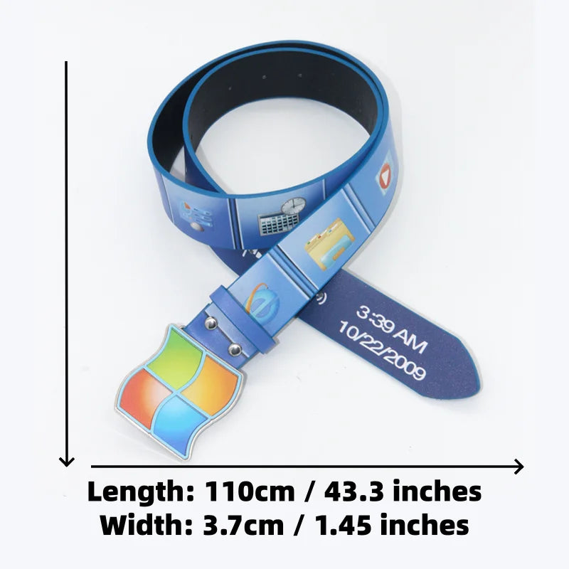 Windows Vista Belt Women Men