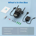 Smart AI Tracking Outdoor Camera for Home Security