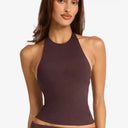Women Yoga C-B Halter Open Back Top Slim - Flex