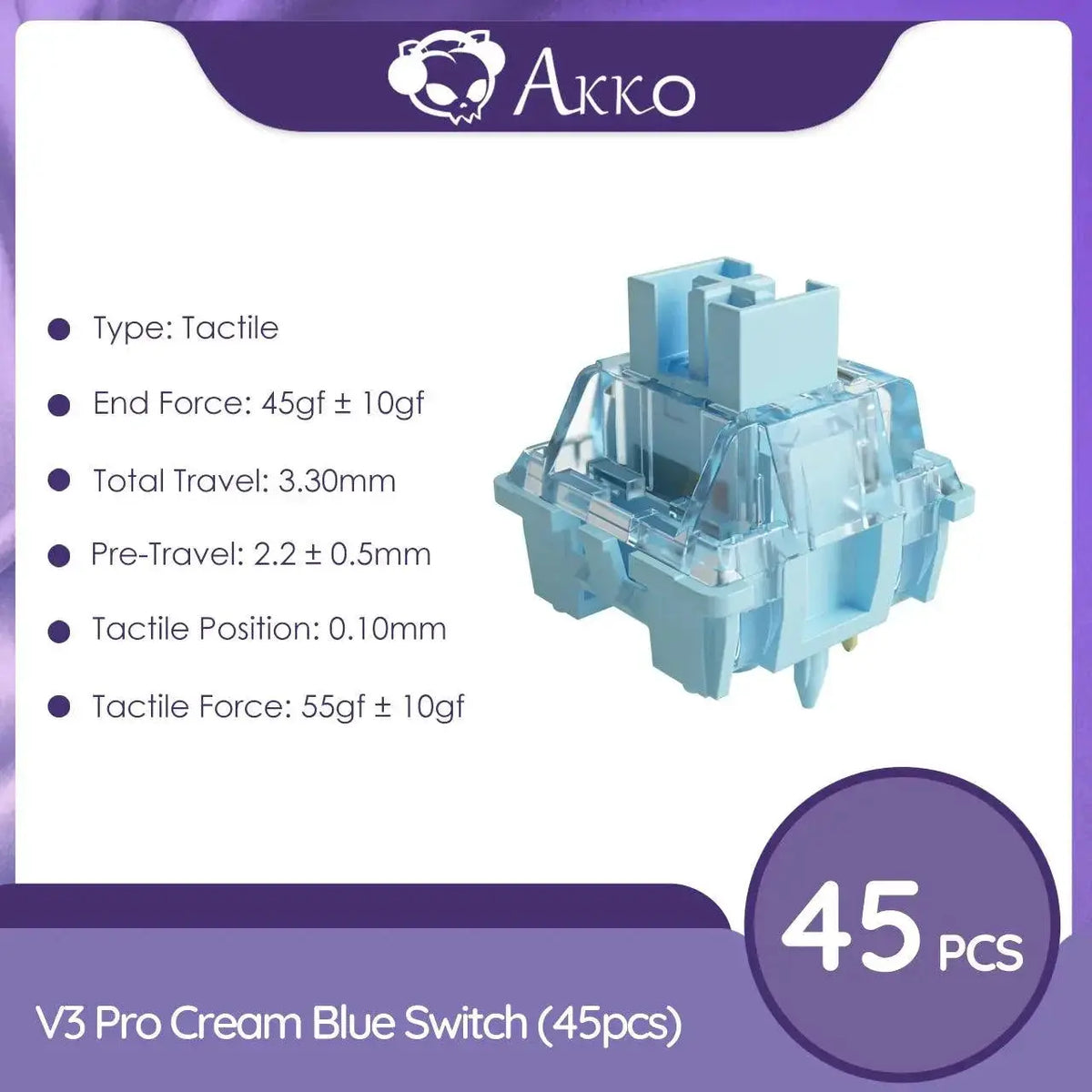 Akko Keyboard Switch for Stable Typing — product view 10