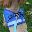Adjustable Mesh Dog Harness with Leash for Pet Comfort