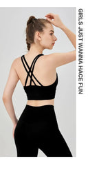 Breathable Sports Bra for Yoga Workouts