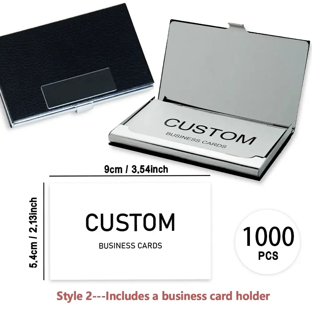 Custom Matte Business Cards — product view 16