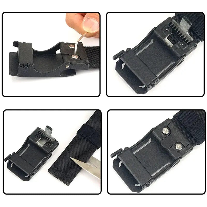 Military Belt for Men Sturdy Nylon Tactical Girdle