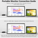 Ahxjka Monitor Clearer Viewing