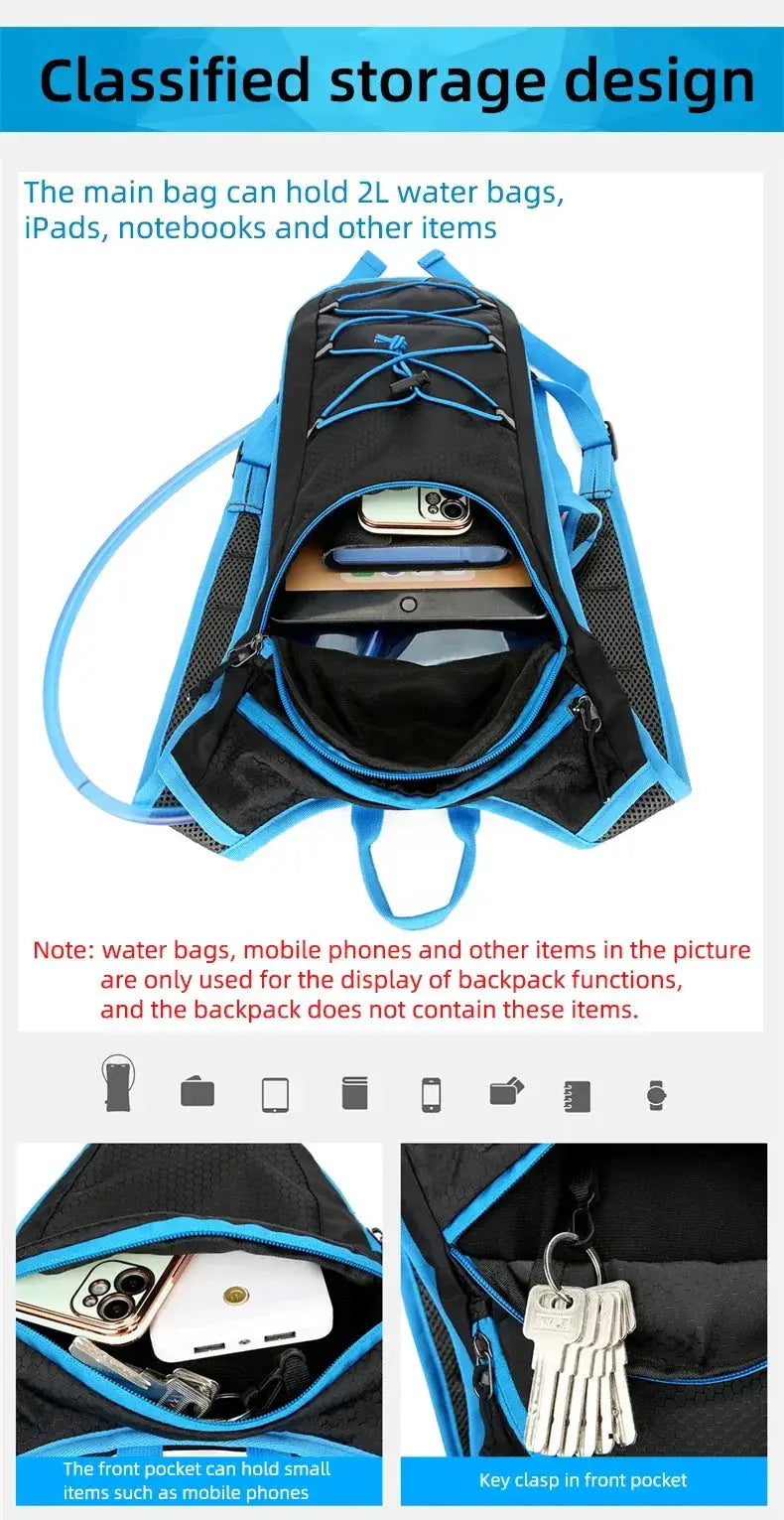 Hydration on Rides Cycling Backpack — product view 12