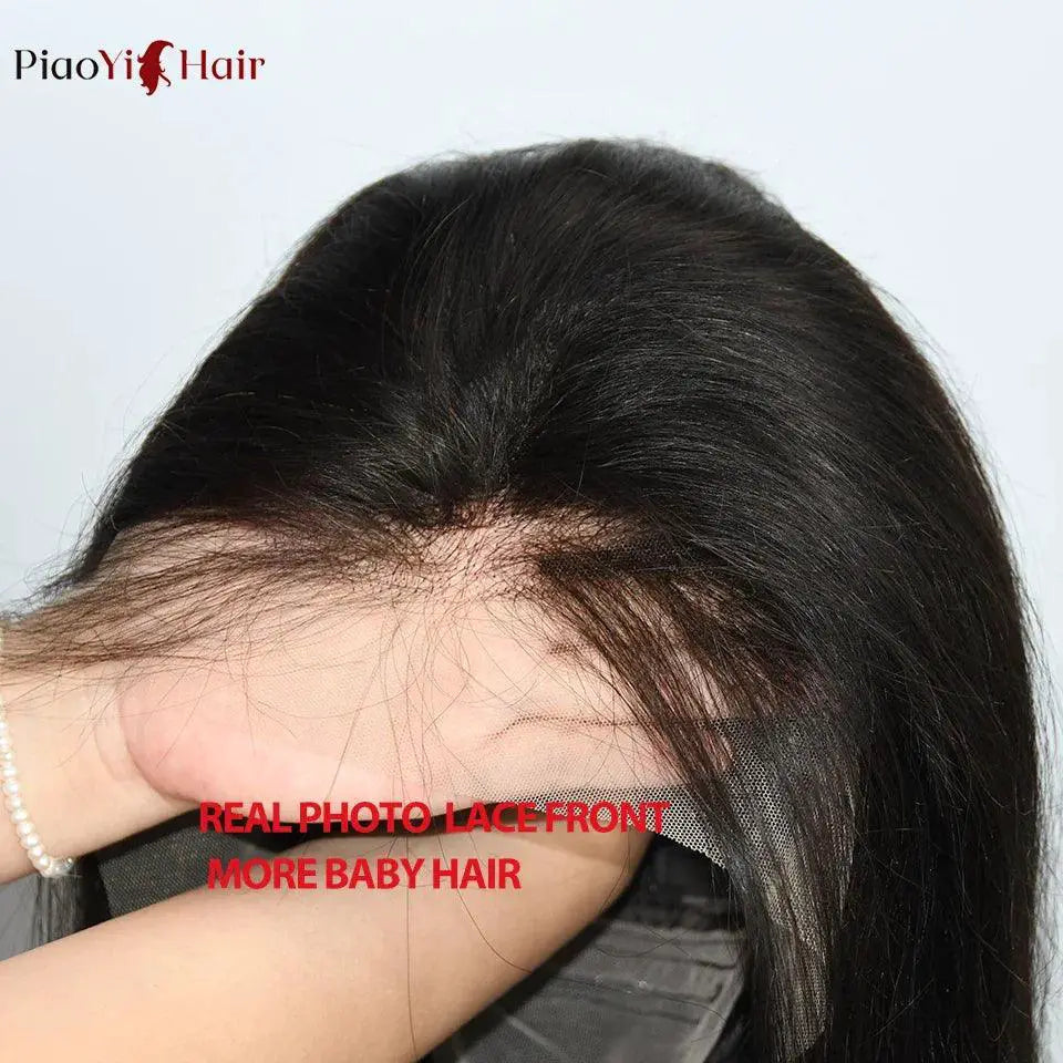 30 Inch Brazilian Remy Straight Lace Front Wig For Elegance