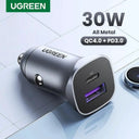 UGREEN Car Charger for Drivers 25W Fast