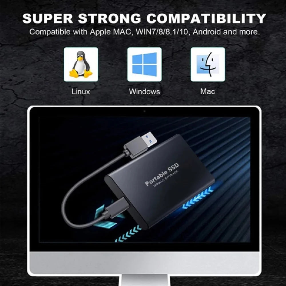 USB-C Laptop Solid State Storage