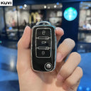 Car Key Case: Tpu Leather Full Cover For VW Models Accessory