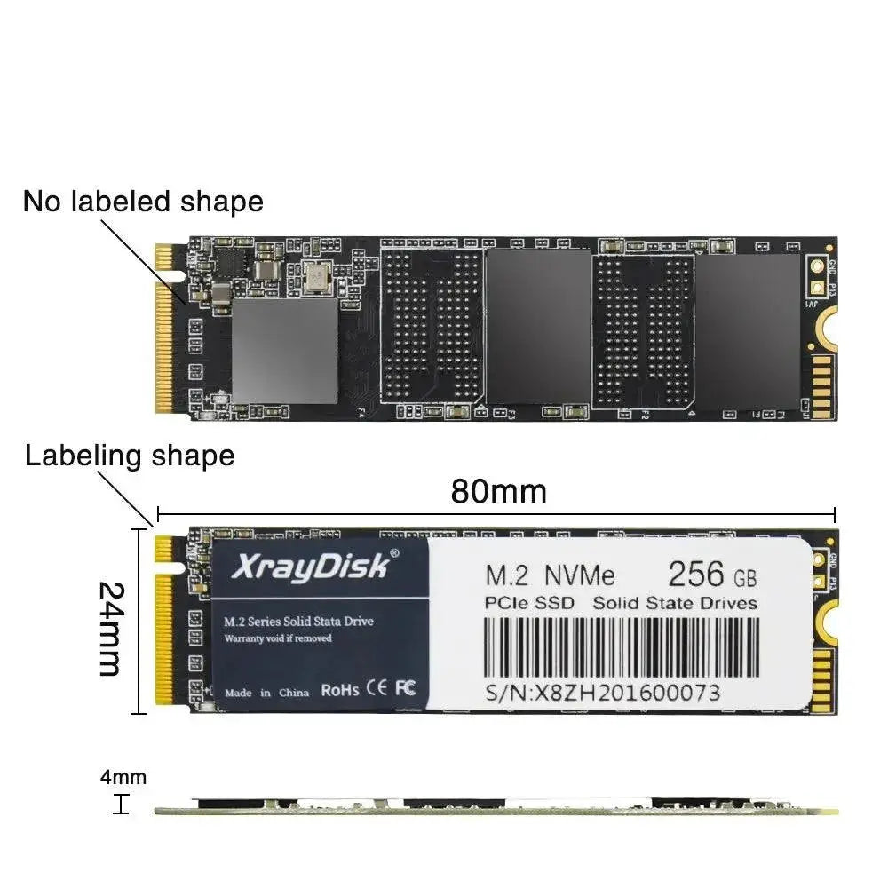 XrayDisk 1TB NVMe Solid State Drive High Speed Performance