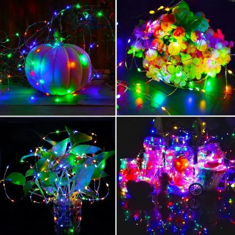 Enchanting Solar Fairy String Lights 8 Modes For Outdoor Use