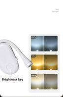 Mini Clip Book Light USB Charging LED Dimmable Eye Protect