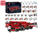 Motorized Crane Blocks Compatible Educational Toy