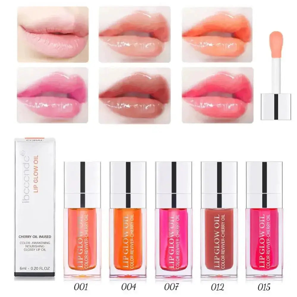 Cherry Lip Oil Plump Lips Hydration Nourish Moisturize