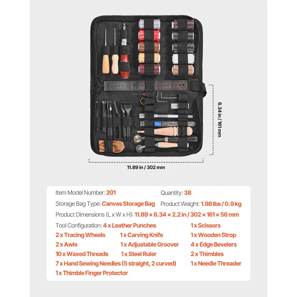 High Quality Leather Craft Tools — product view 8