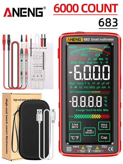 Aneng Smart Multimeter High-End Touch