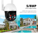 AI Outdoor IP Camera for Home Security