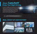 2x Fanless H7 LED Bulb Mini Wireless 18000LM 6000K White