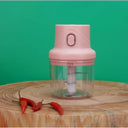 Effortless Electric Mini Food Processor Versatile Chopping Power