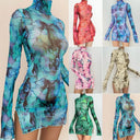 Sleek Women Bodycon Dress for Night Out