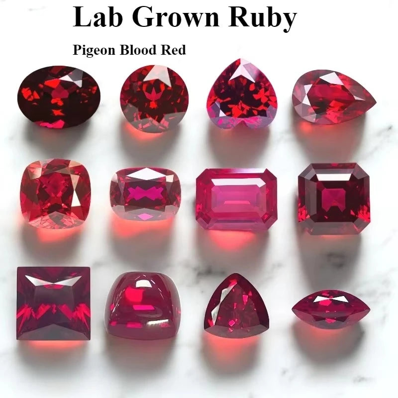Lab Grown Ruby Various Shape